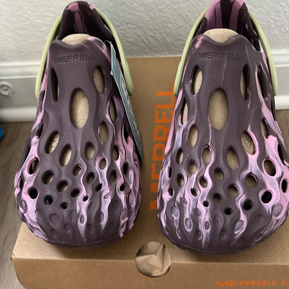 Merrell Hydro Moc Clog Water Shoe Purple  Tie Dye Comfort Casual Womens 8 NWT